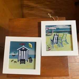 Hobby Lobby- Two Beach Themed  Wall Decoration